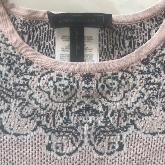 BCBG Max Azria knit baroque top - Picture 2 of 2